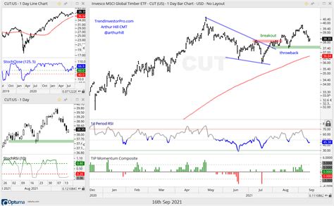 Etf Trends Patterns And Setups Semis In Top Pullbacks Create Mild