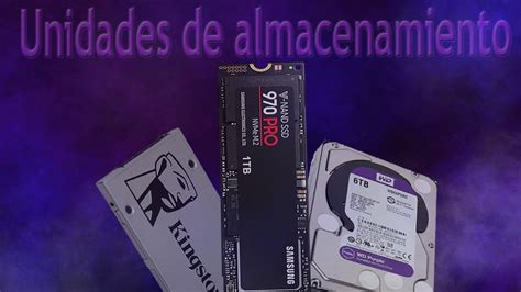 HDD SSD y SSD M 2 Cuáles son las diferencias YouTube