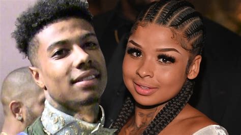 Blueface Chrisean Rock Share Wet Tongue Kiss During Nyfw Trendradars