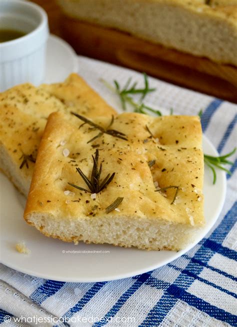 Rosemary Sea Salt Focaccia Focaccia Al Rosmarino Focaccia Focaccia