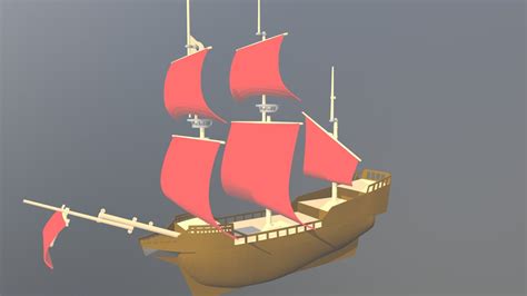 Корабль - 3D model by kolomna3dacad [b197818] - Sketchfab