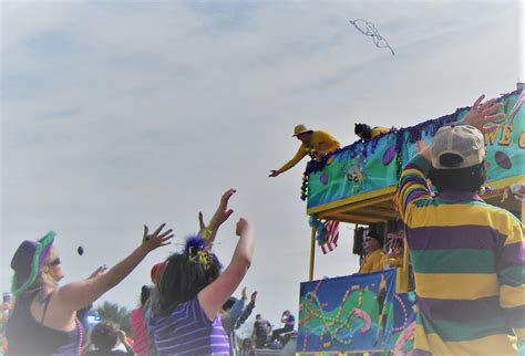 Living Rootless: Louisiana: My First Mardi Gras Parade