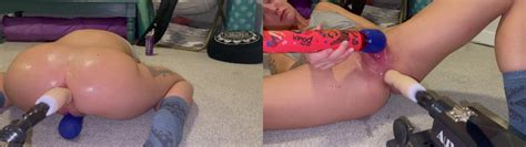 Anal Fuck Machine Stretches Out Cute PAWG