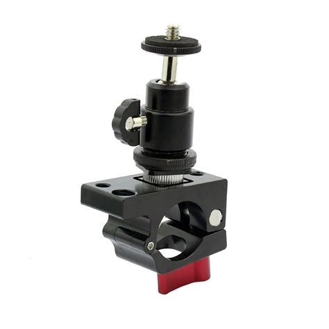 Screw Hot Shoe Ball Head Gimbal With Mm Mm Tube Clamp Clip Monitor Holder For Dji Ronin