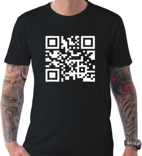 Fuck You Qr Code Shirt Back Print Fuck You Qr Code Message Fuck You Qr Shirts Funny Qr Code