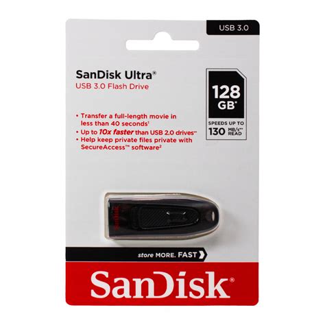 Pendrive SanDisk Ultra SDCZ48-128G-U46 128 GB - Sklep, Opinie, Cena w ...