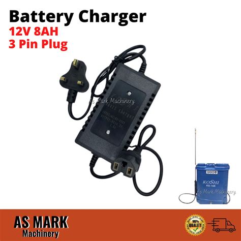 V Ah Ah Battery Charger Pump Knapsack Sprayer Heavy Duty Shopee