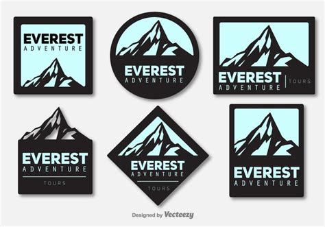 Logomarks Everest Vector 122383 Art Vectoriel Chez Vecteezy