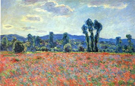 Poppy Field in Giverny, 1890 - Claude Monet - WikiArt.org