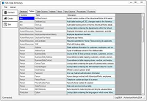 SQL Data Dictionary for SQL Server