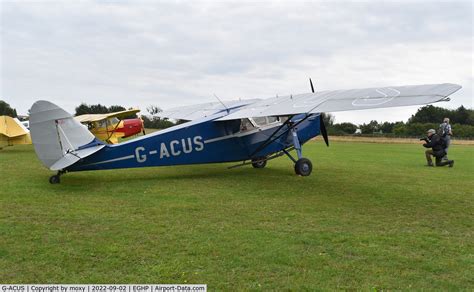 Aircraft G Acus De Havilland Dh Leopard Moth C N Photo