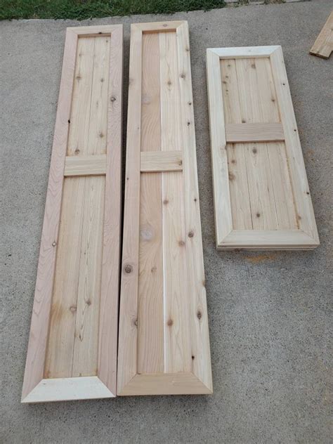 Rustic Farmhouse Cedar Shutters Etsy