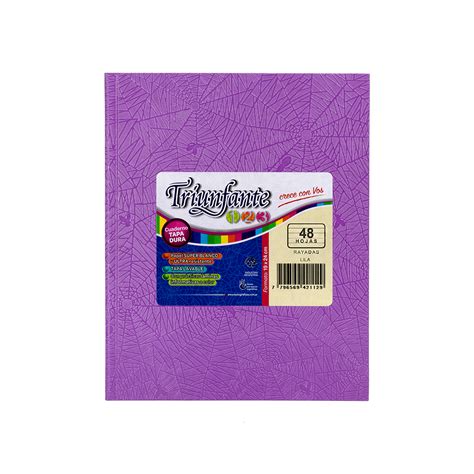 Cuaderno Triunfante T D X Hr Lila Comercial Suma