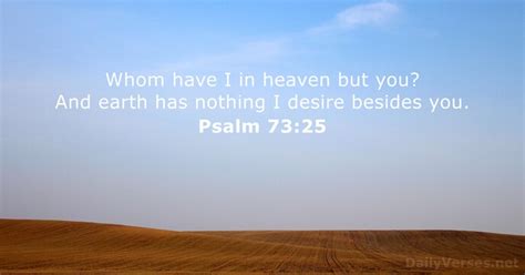 Psalm 7325 Bible Verse