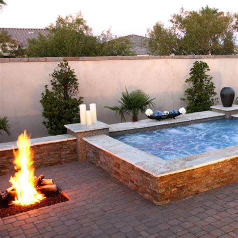 Fire Pit And Hot Tub Ideas Hot Tub Fire Pit Combo Hottubdeck 24 Backyard Outdoor Fire Pit