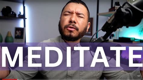 HOW TO MEDITATE ON THE WORD OF GOD BIBLICAL MEDITATION MEDITATING