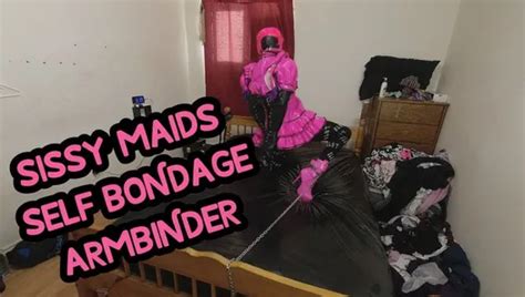 Sissy Maids Self Bondage Armbinder And Chastity Belt Shemale Amateur Porn XHamster