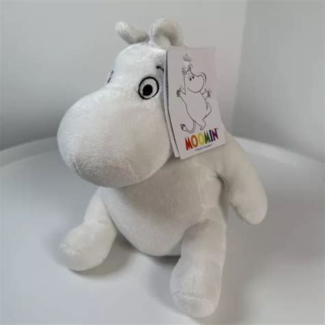 The Moomins White Moomin Plush Soft Toy 8 Aurora World £1450