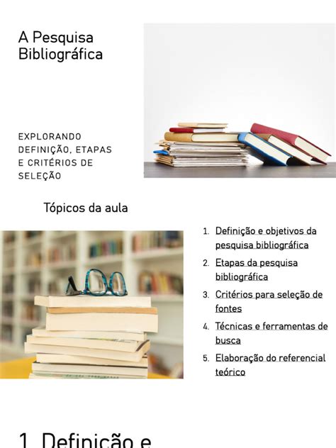 O Que É Pesquisa Bibliográfica - Pesquisa Bibliográfica: Definições e Etapas | PDF | Conhecimento ...