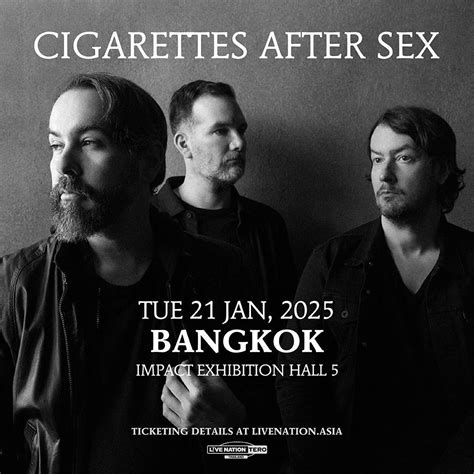Cigarettes After Sex Malaysia Concert Dates Venue And More