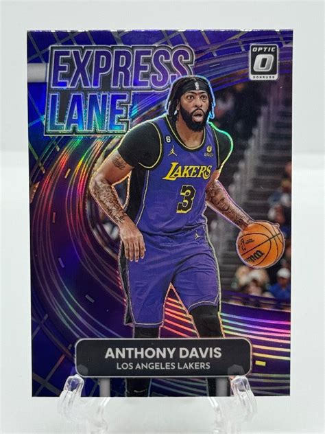 2022 23 Panini Donruss Optic Express Lane Purple Prizm 22 Anthony