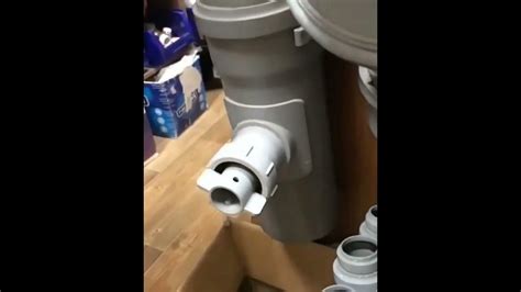 Врезка в канализацию - YouTube