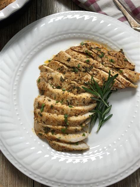 Garlic and Herb Baked Chicken Breast Recipe - Scrambled Chefs