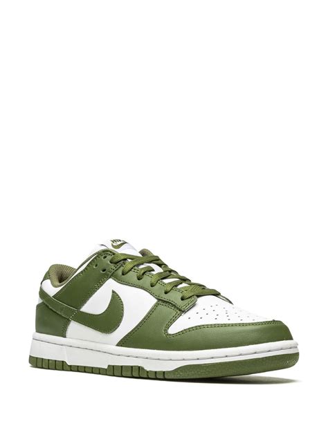 Nike Dunk Low "Medium Olive" Sneakers | White | FARFETCH