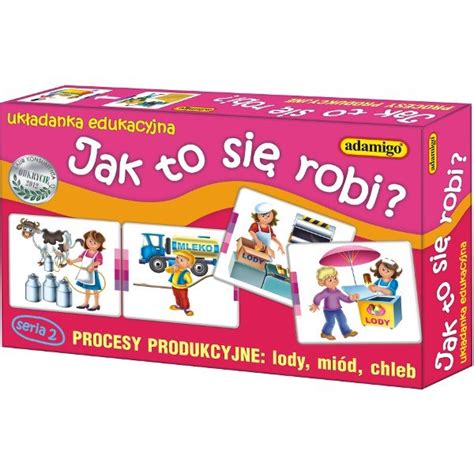 Jak to się robi gra edukacyjna Adamigo Adamigo Sklep EMPIK