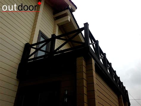 Ограждение террасы дома | kronex-home.ru