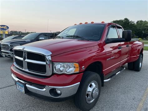 2004 Dodge Ram 3500 Quad Cab Cummins Dually 4x4 6 Speed For Sale On Bat