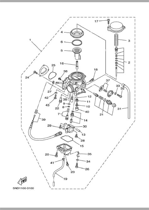 [DIAGRAM] 1996 Yamaha Kodiak Carburetor Diagram Wiring Schematic