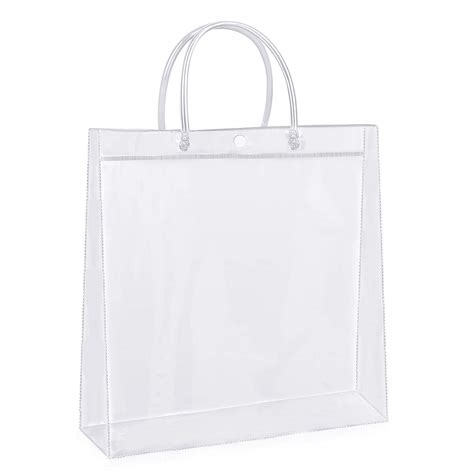 Buy Sdootjewelry Clear Gift Bags With Handles 36 Pack Heavy Duty