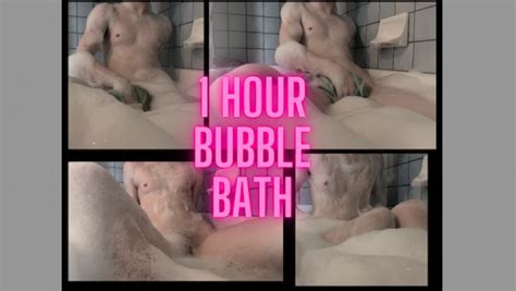 Miss Zayn HOUR NUDE BUBBLE BATH ManyVids