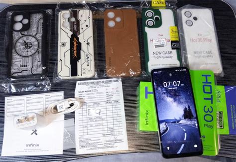 Infinix Hot Play Android Smartphone New Free Cases On Carousell