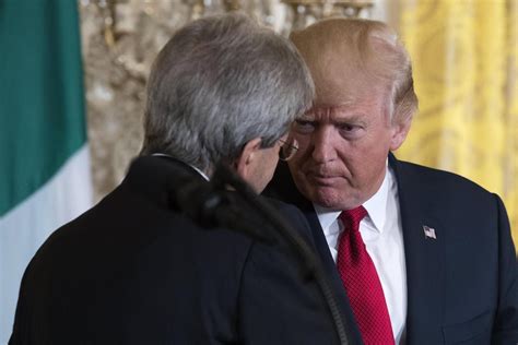 Trump Ho detto a Gentiloni di dare più soldi alla Nato E lui pagherà