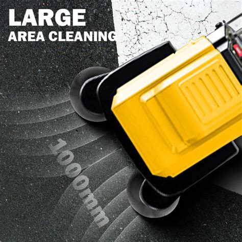 Auto Scrub Floor Cleaner Industrial Warehouse Parking Lot Sidewalk Walk