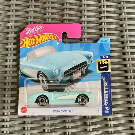 Hot Wheels 1956 Corvette Barbie Shopee Malaysia