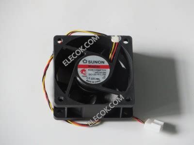 SUNON KDE1206PTV1 12V 1.7W 3wires Cooling Fan