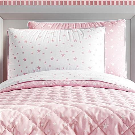 Kit Cama Solteiro Menina Estrelinha Rosa Grão de Gente - Enxoval de ...