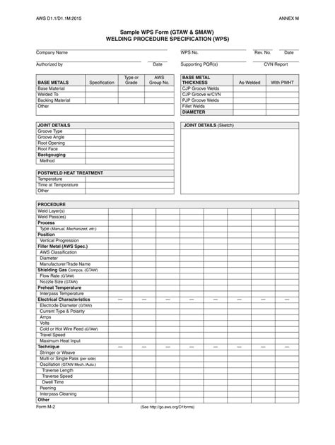 Welding Procedure Specification For Smaw Pdf Fill Out And Sign Online Dochub