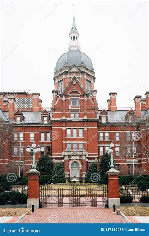 The Historic Johns Hopkins Hospital Building in Baltimore, Maryland ...