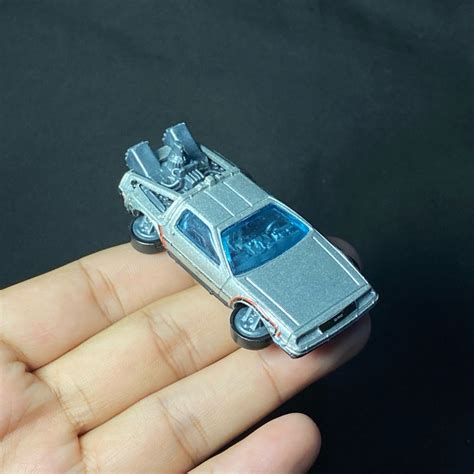 Hot Wheels DeLorean Back To The Future Time Machine Hover Mode Shopee Philippines