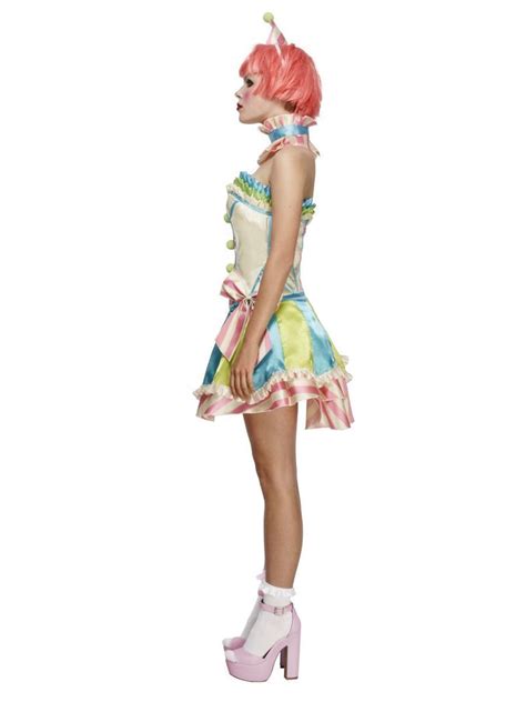 Smiffys Fever Deluxe Vintage Clown Costume 45367 Escapade