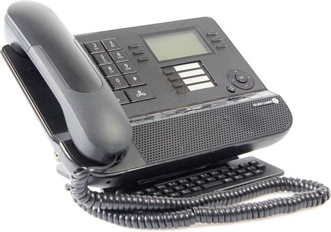 Alcatel-Lucent Premium DeskPhones 8029 - Digitaltelefon - Schwarz ...