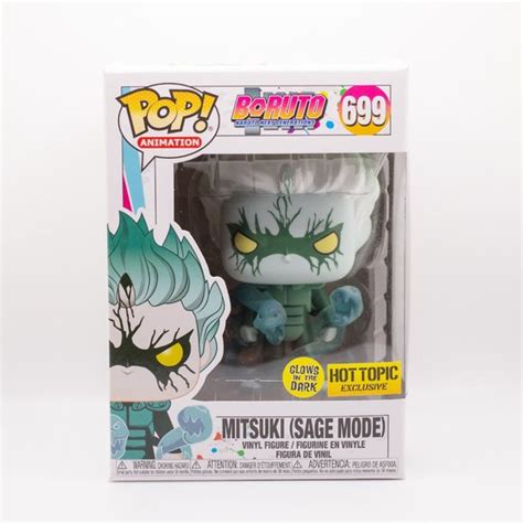 Funko Accents Funko Pop Animation Boruto Mitsuki Sage Mode Hot Topic Exclusive Glitd Guc