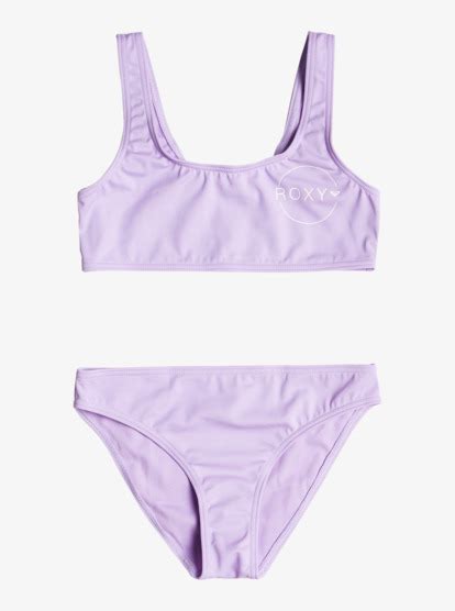 Swim For Days Bralette Two Piece Bikini Set For Girls Roxy
