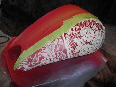 Rigidevo My Attempt At An Old School Lace Paint Job The Sportster