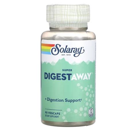 Solaray Super Digestaway Digestive Enzyme Blend 90 Vegcaps