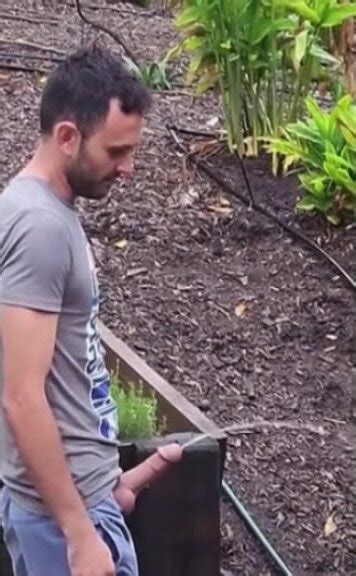 Hot Straight Guy Pisses With A Massive Hardon ThisVid